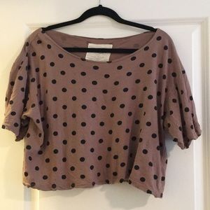 *MOVING SALE* Polka dot crop from FP’s We The Free